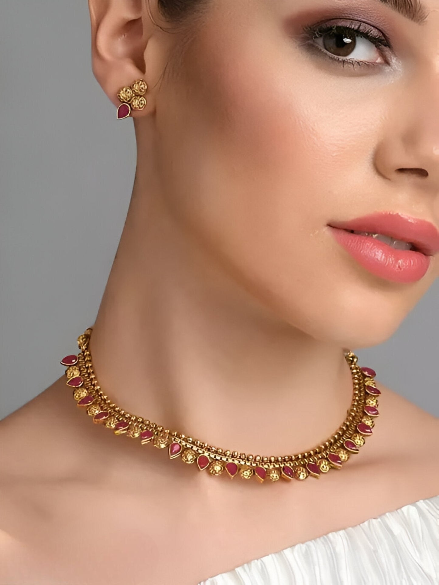 Gold Plated Premium jwelery set