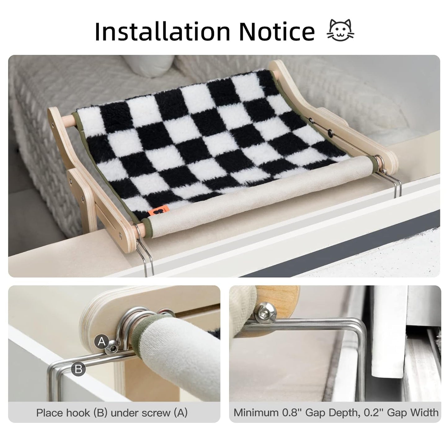 Hammock Cat Window Seat Bed