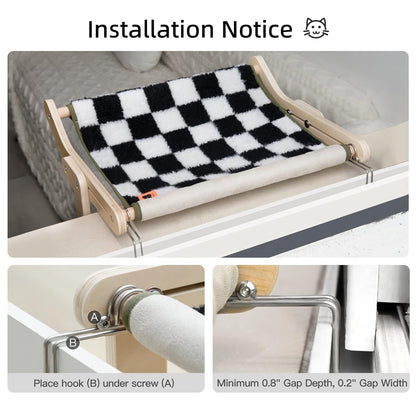 Hammock Cat Window Seat Bed