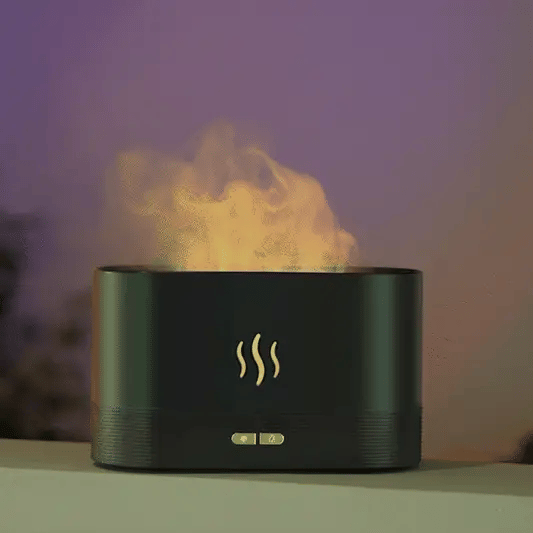 Avahim Flame Air Aroma Diffuser Humidifier, Noiseless with 7 Flame Color