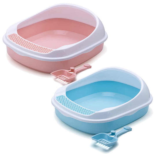 cat litter box with shovel