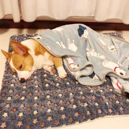 Flannel Thickened Dog Bed Mat