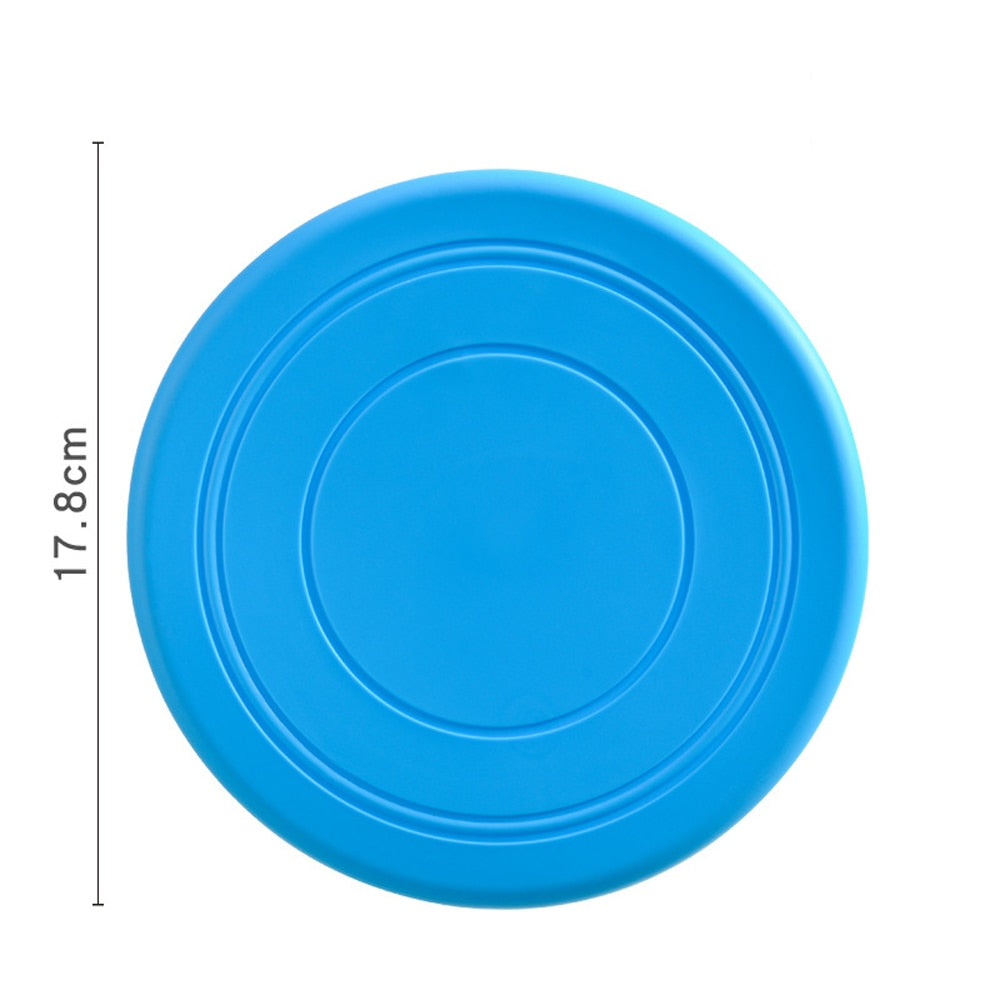 Dog Flying Silicone Frisbeed Toy