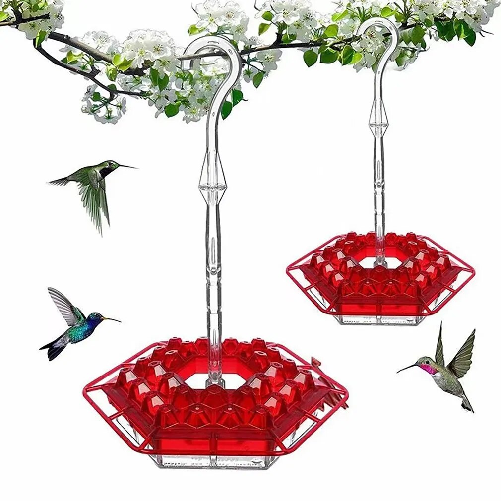 Bird Feeder Outdoor Hanging Mesh Feeding Portable