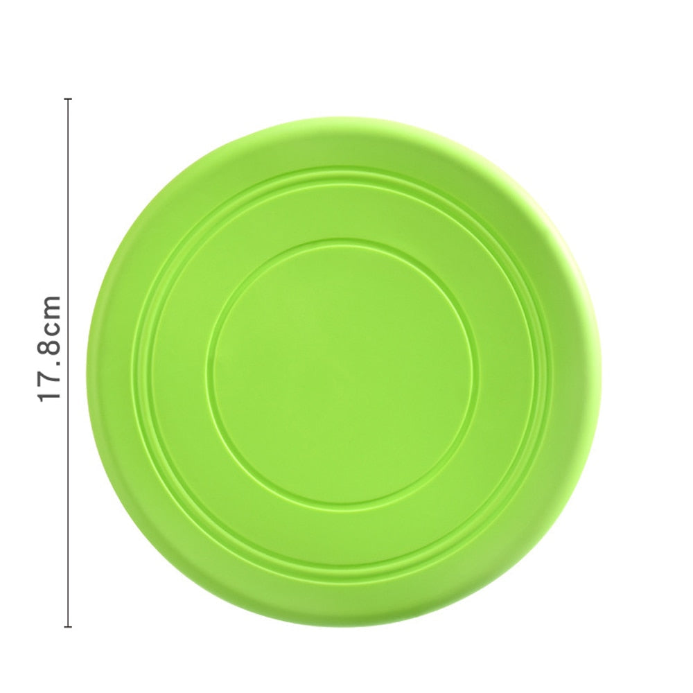 Dog Flying Silicone Frisbeed Toy
