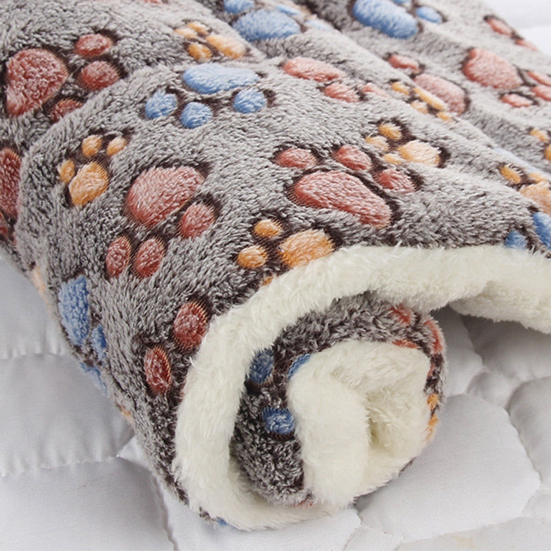 Flannel Thickened Dog Bed Mat