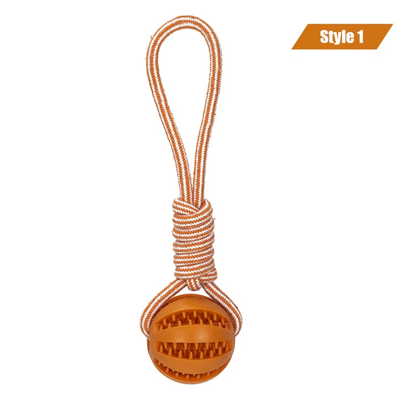 Dog Interactive Rope Balls Toys
