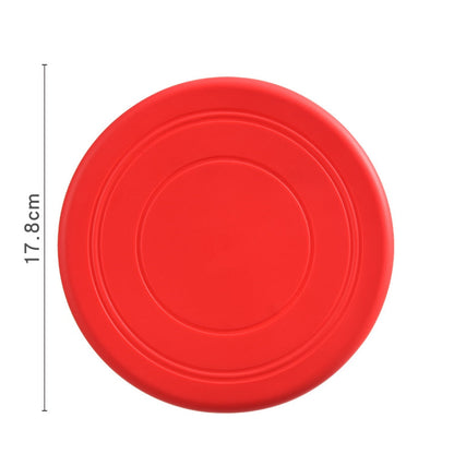 Dog Flying Silicone Frisbeed Toy