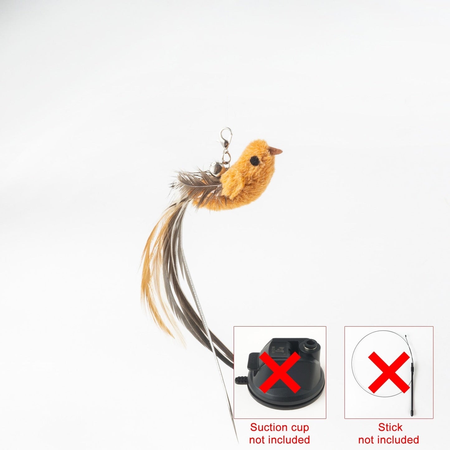 Handfeed Bird/Feather Pet Toys