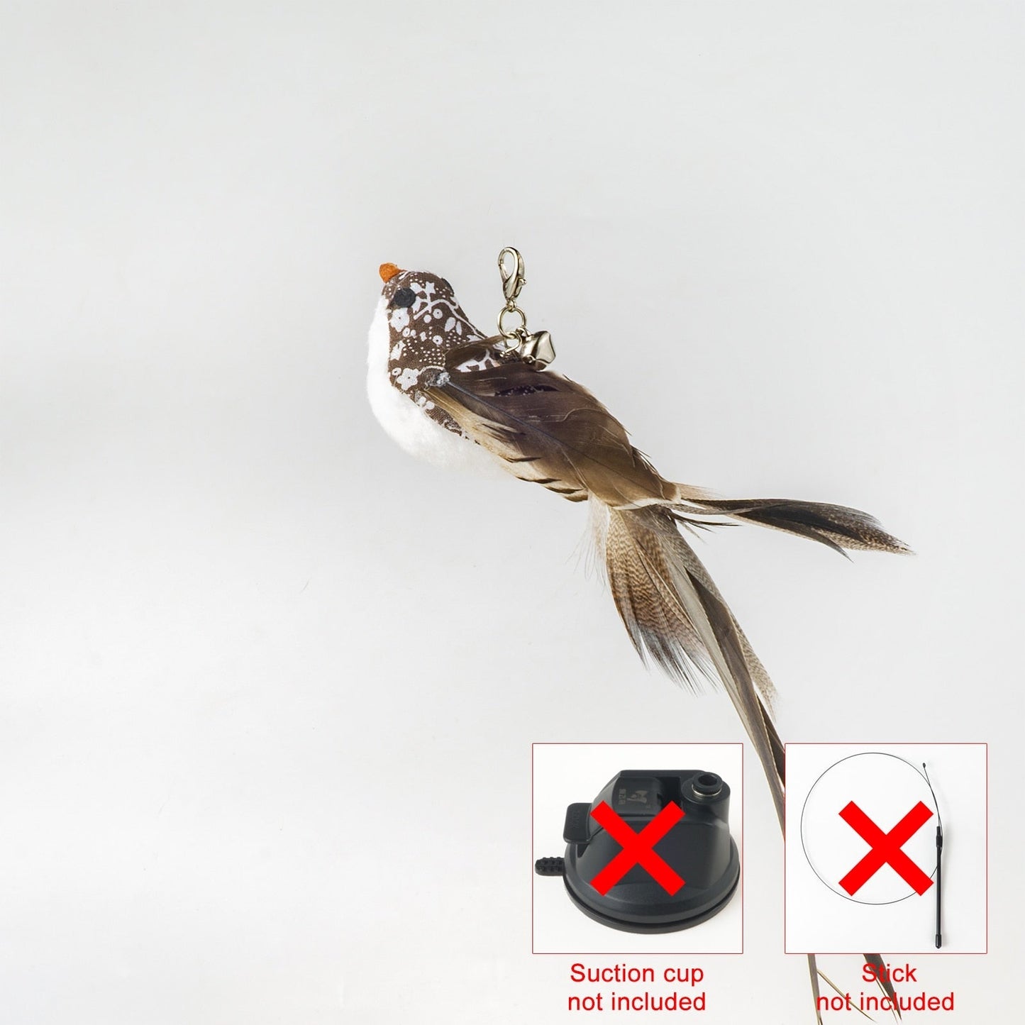 Handfeed Bird/Feather Pet Toys