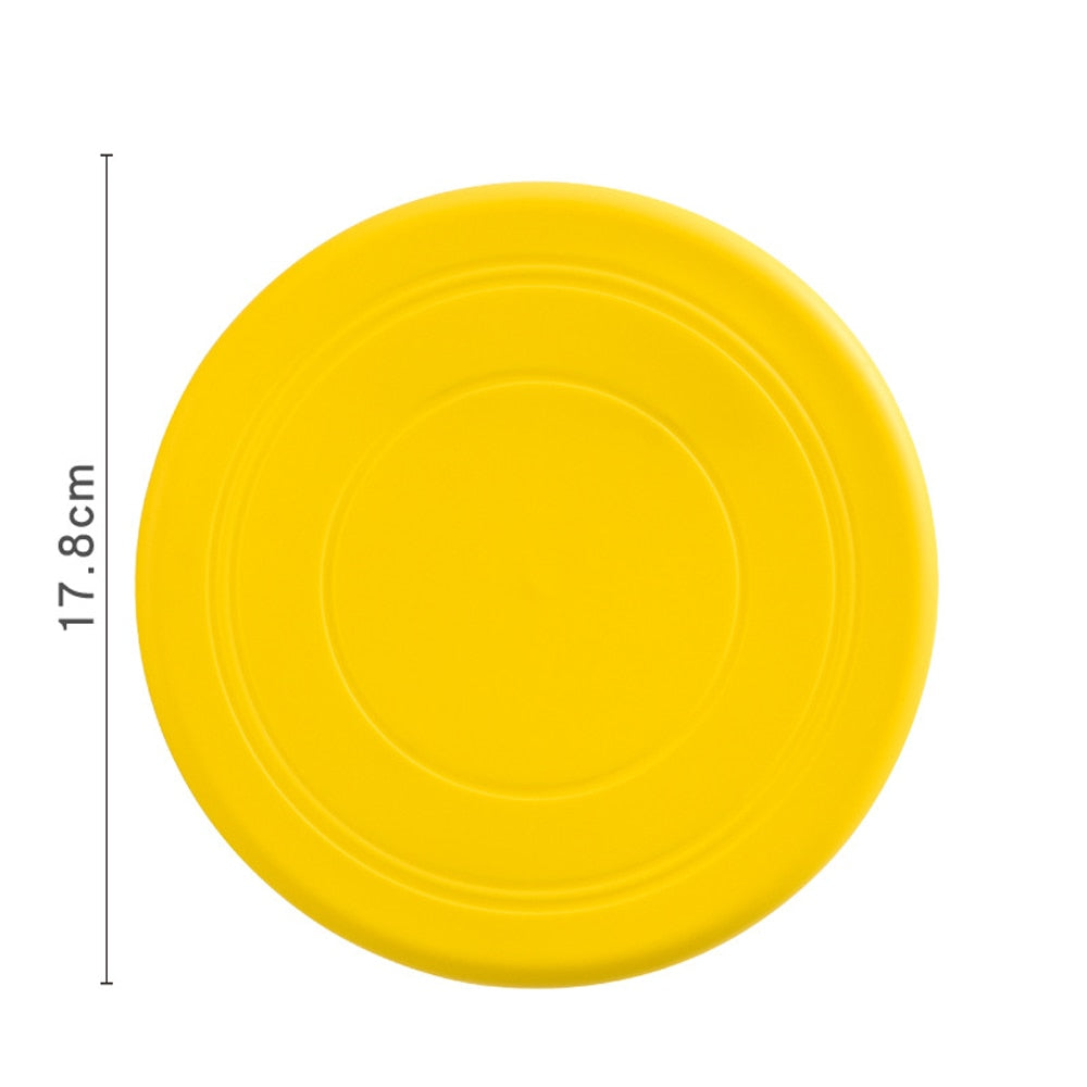 Dog Flying Silicone Frisbeed Toy
