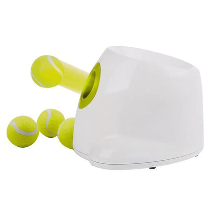 Automatic dog tennis ball launcher