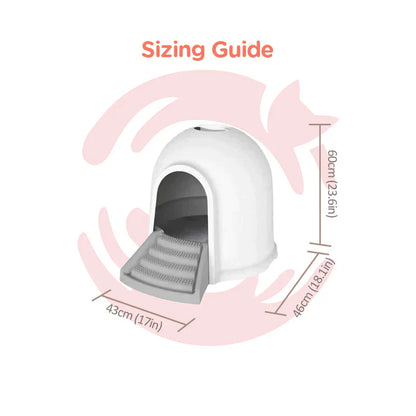 Igloo Cat Litter Box 2-in-1
